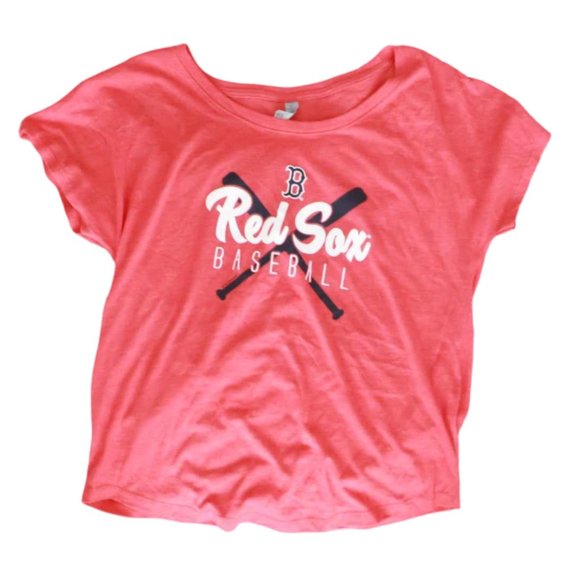 RED SOX BASEBALL WOMENS T-SHIRT - Picture 1 of 3